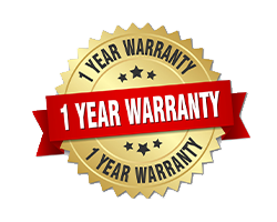 1 Year Warranty Logo